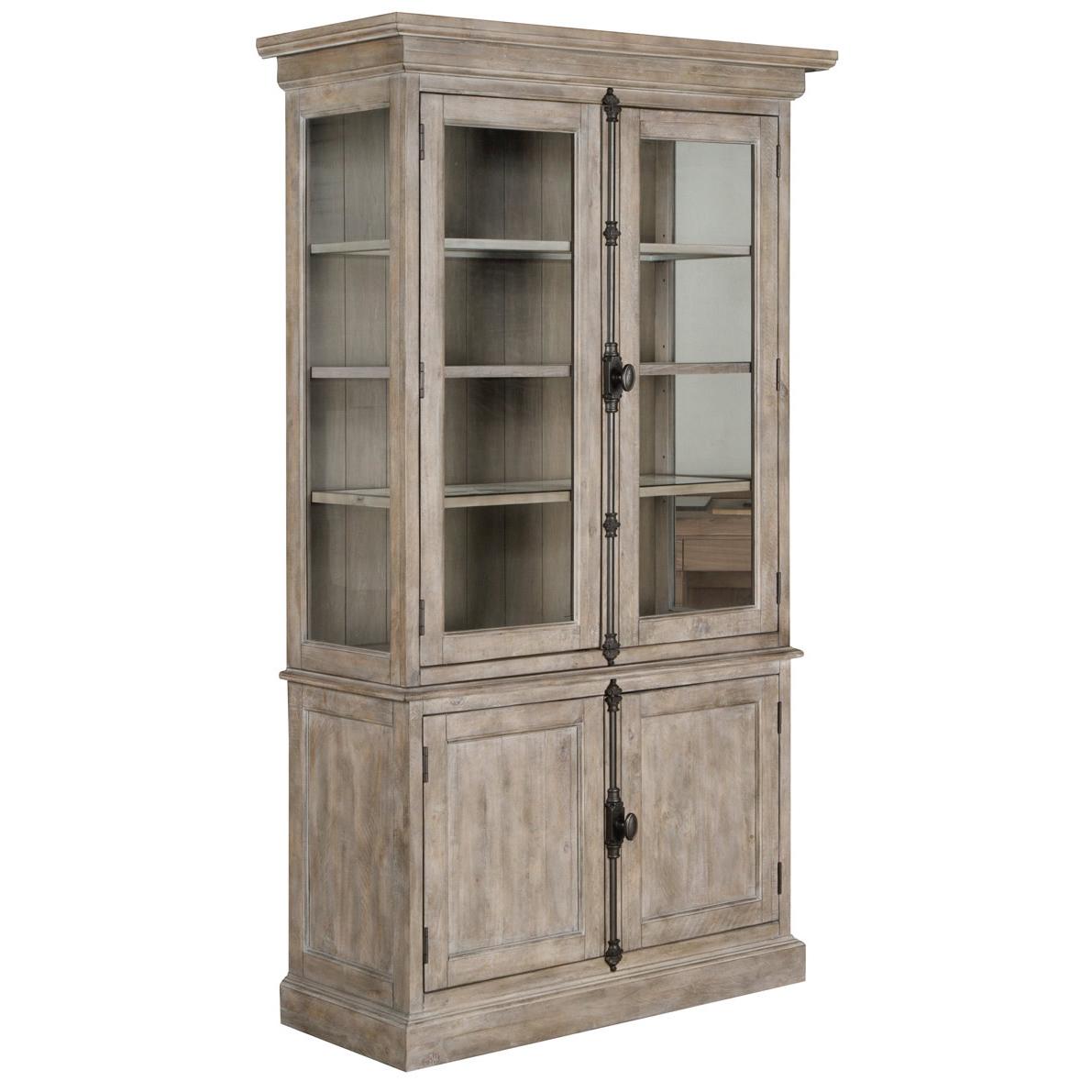 Magnussen Tinley Park 2 pc China Cabinet D4646-01B/D4646-01T IMAGE 2