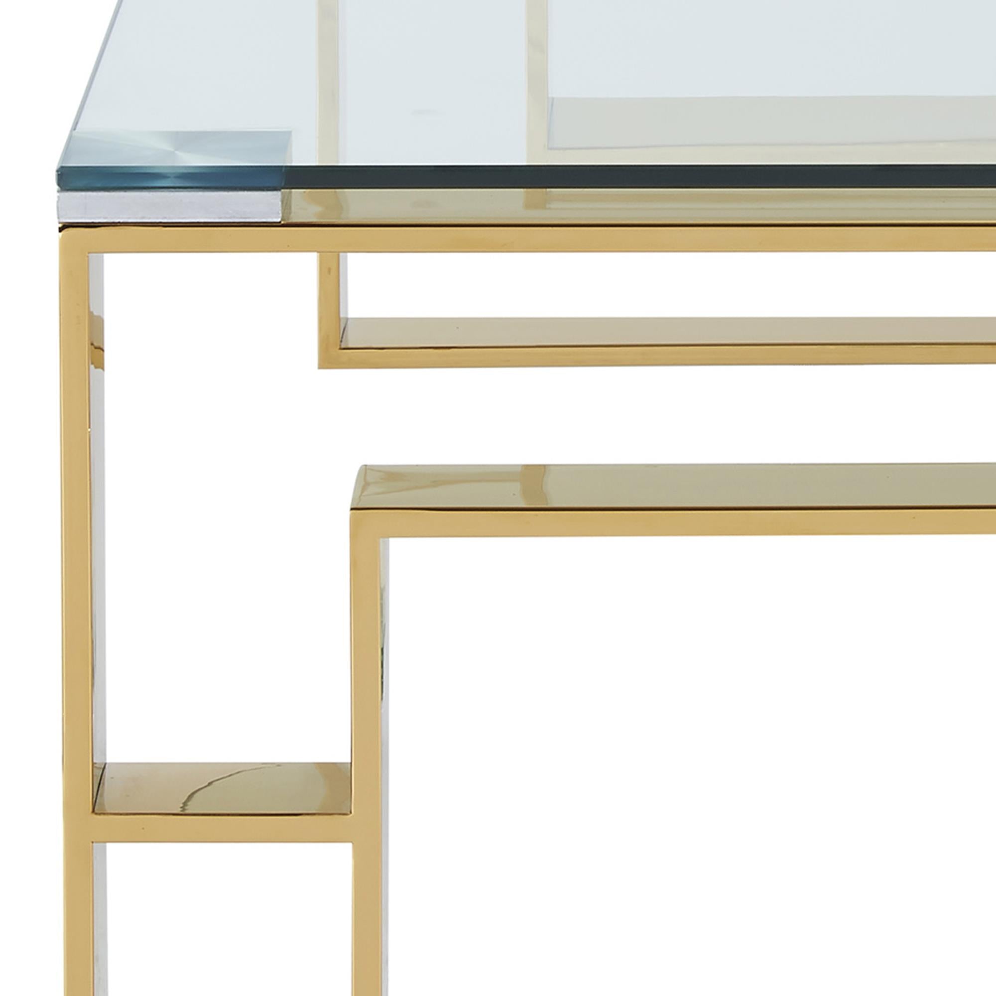 !nspire Eros 301-482GL Coffee Table - Gold IMAGE 7