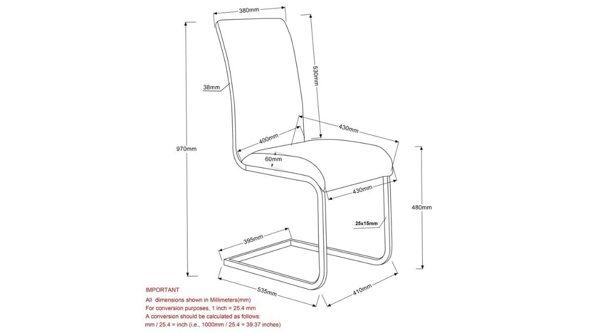 MAXIM DINING CHAIR (SET OF 2)