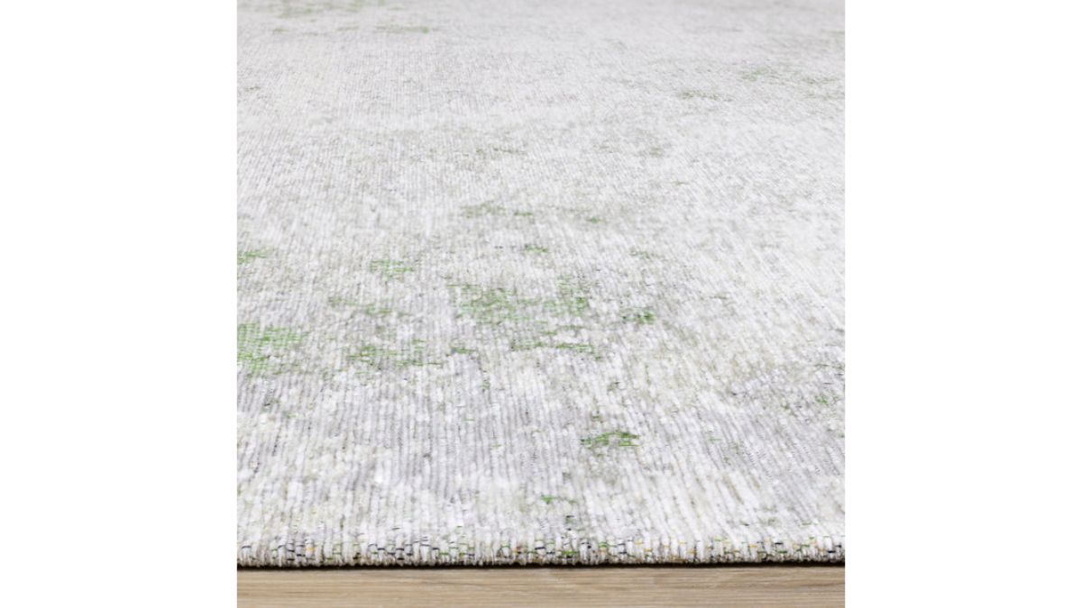 Cathedral Green Grey Cream Marble Rug