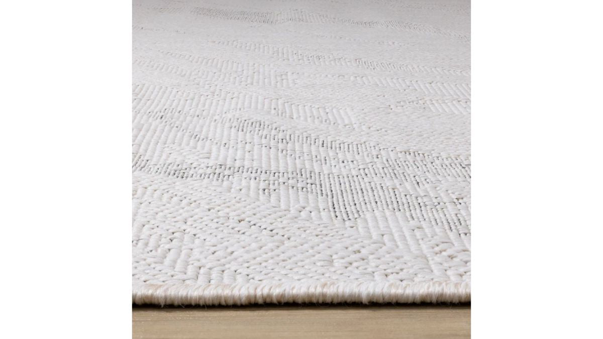 Bristol Reversible Grey Cream Marble Swirl Rug