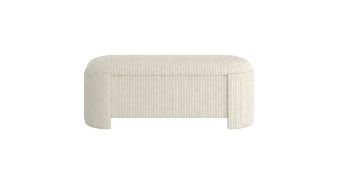 WORLDWIDE HOME FURNISHINGS CYBIL STORAGE OTTOMAN