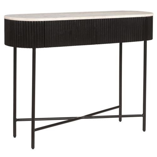 Reyna Console Table, 39" with Drawers