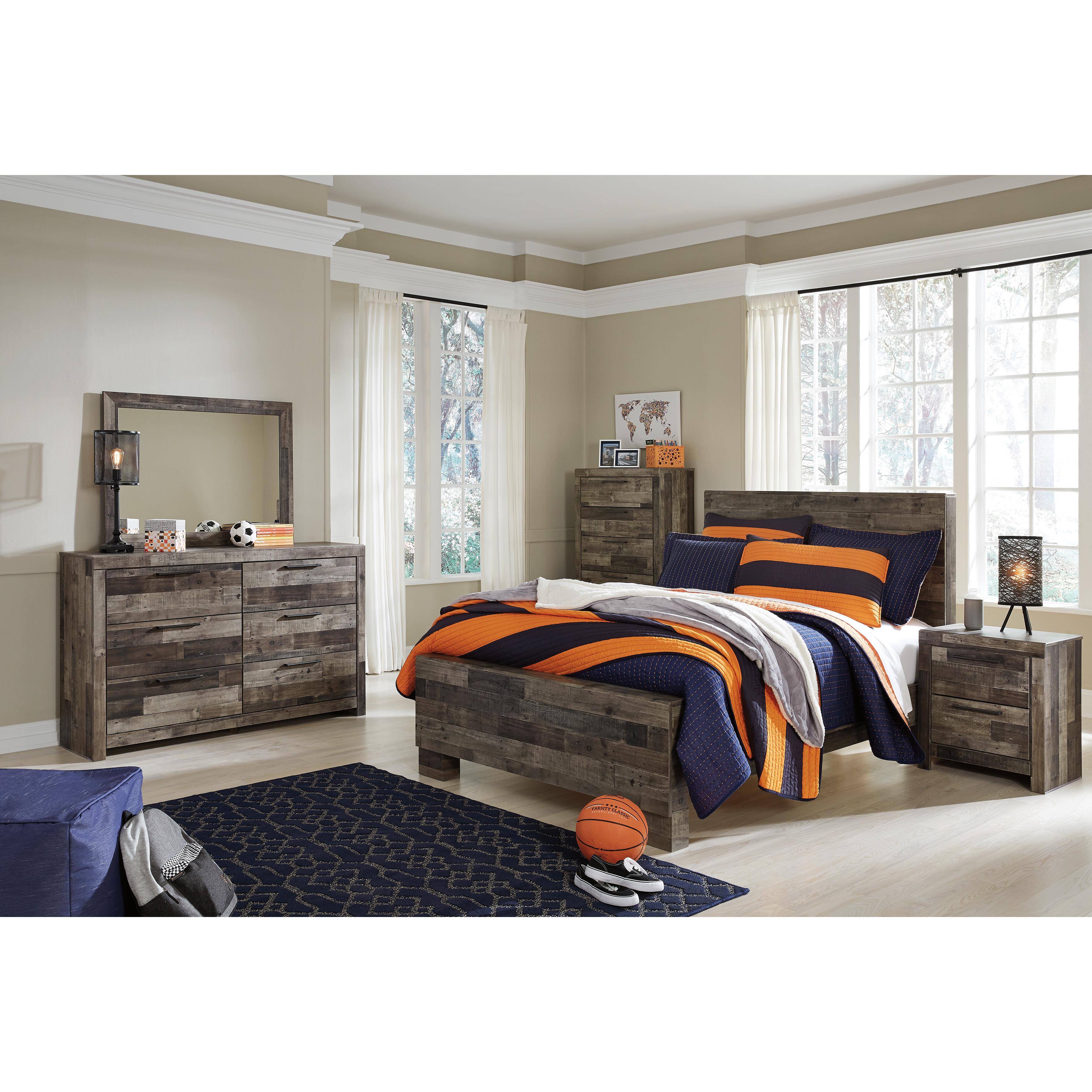 Benchcraft Derekson B200-84 Full Panel Footboard IMAGE 3