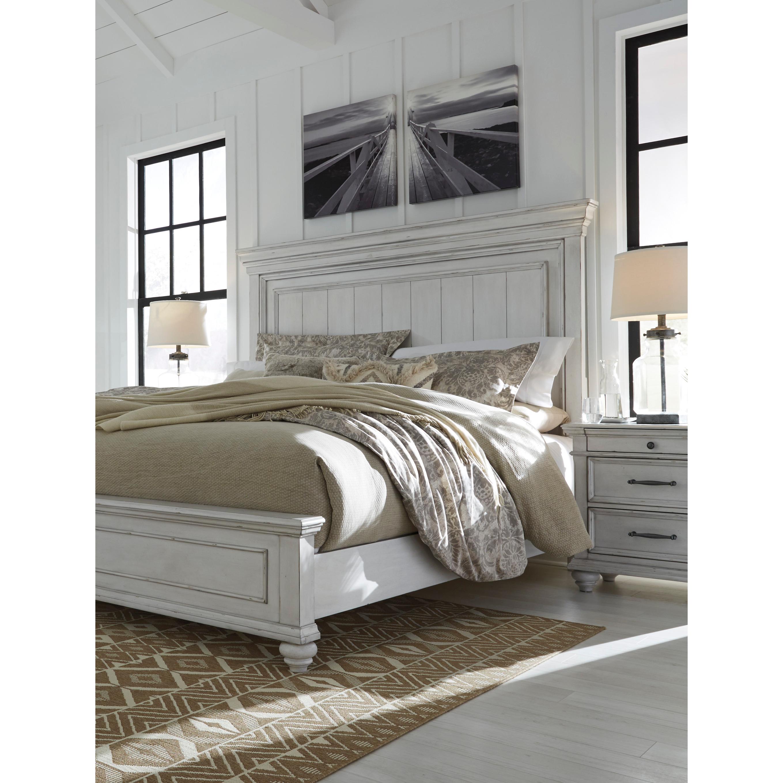 Benchcraft Kanwyn California King Panel Bed B777-58/B777-56/B777-94 IMAGE 9