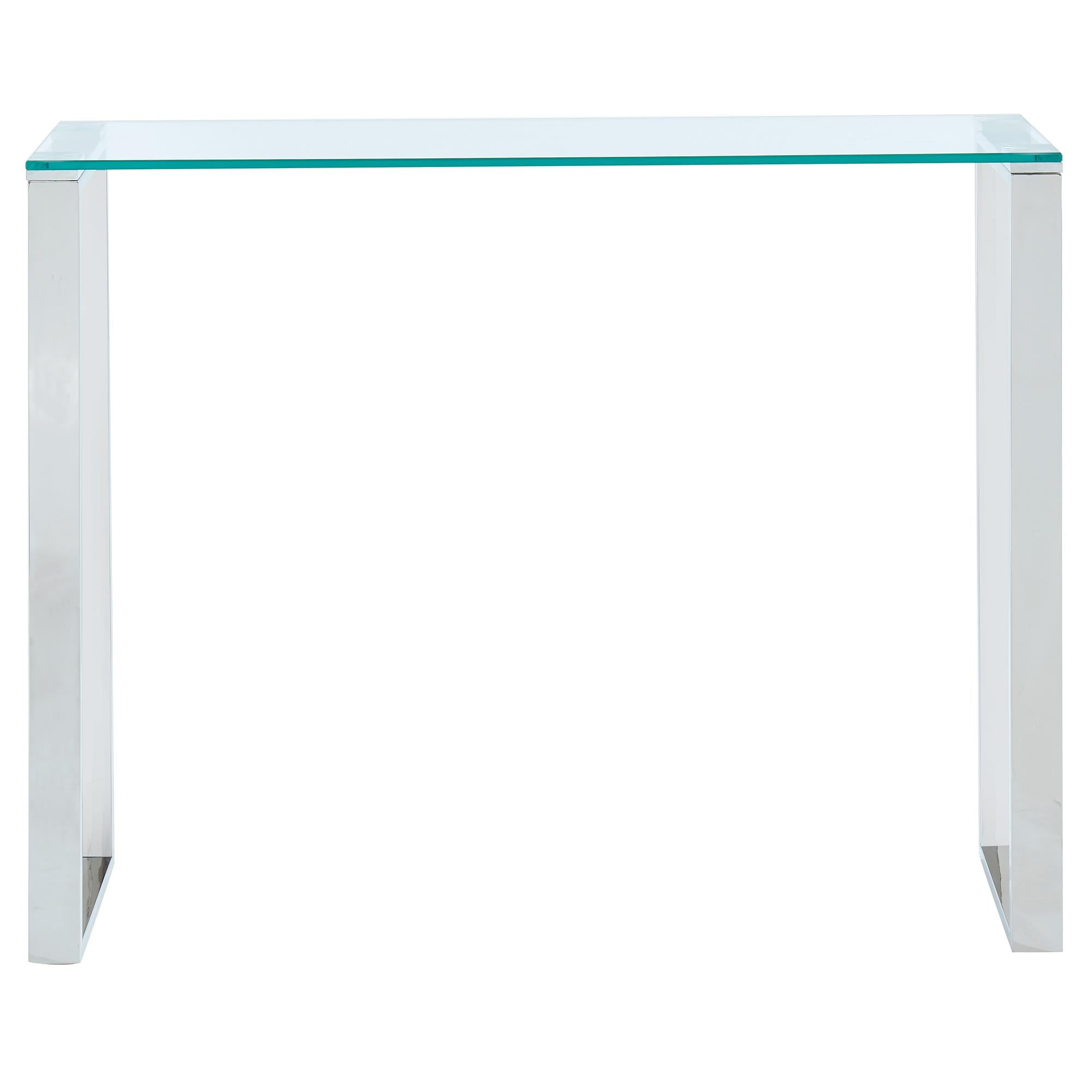 !nspire Zevon 502-408CH Console/Desk - Silver IMAGE 4