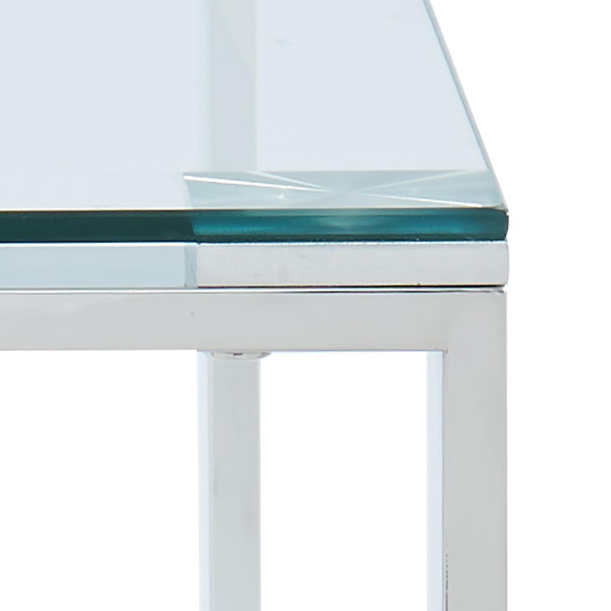 !nspire Zevon 502-408CH Console/Desk - Silver IMAGE 7