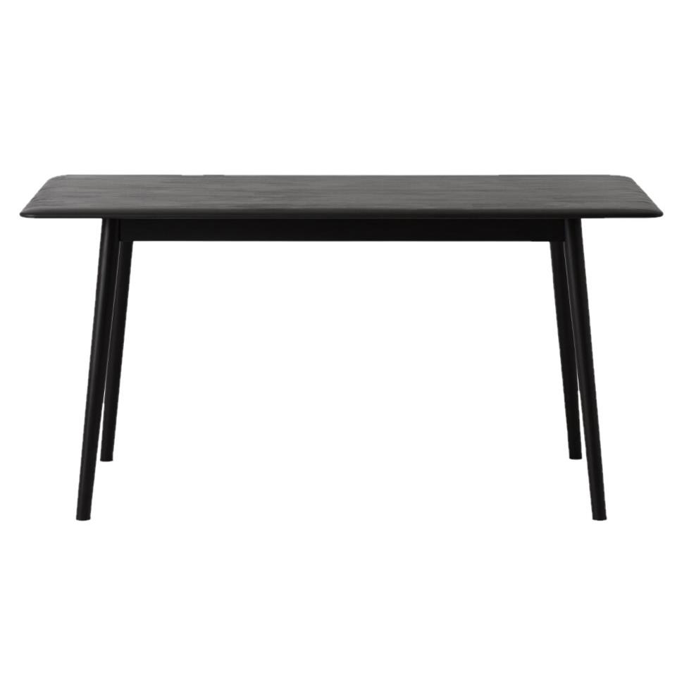EQ3 Kacia Dining Table Kacia 7110-300-49 60" Dining Table - Black IMAGE 1