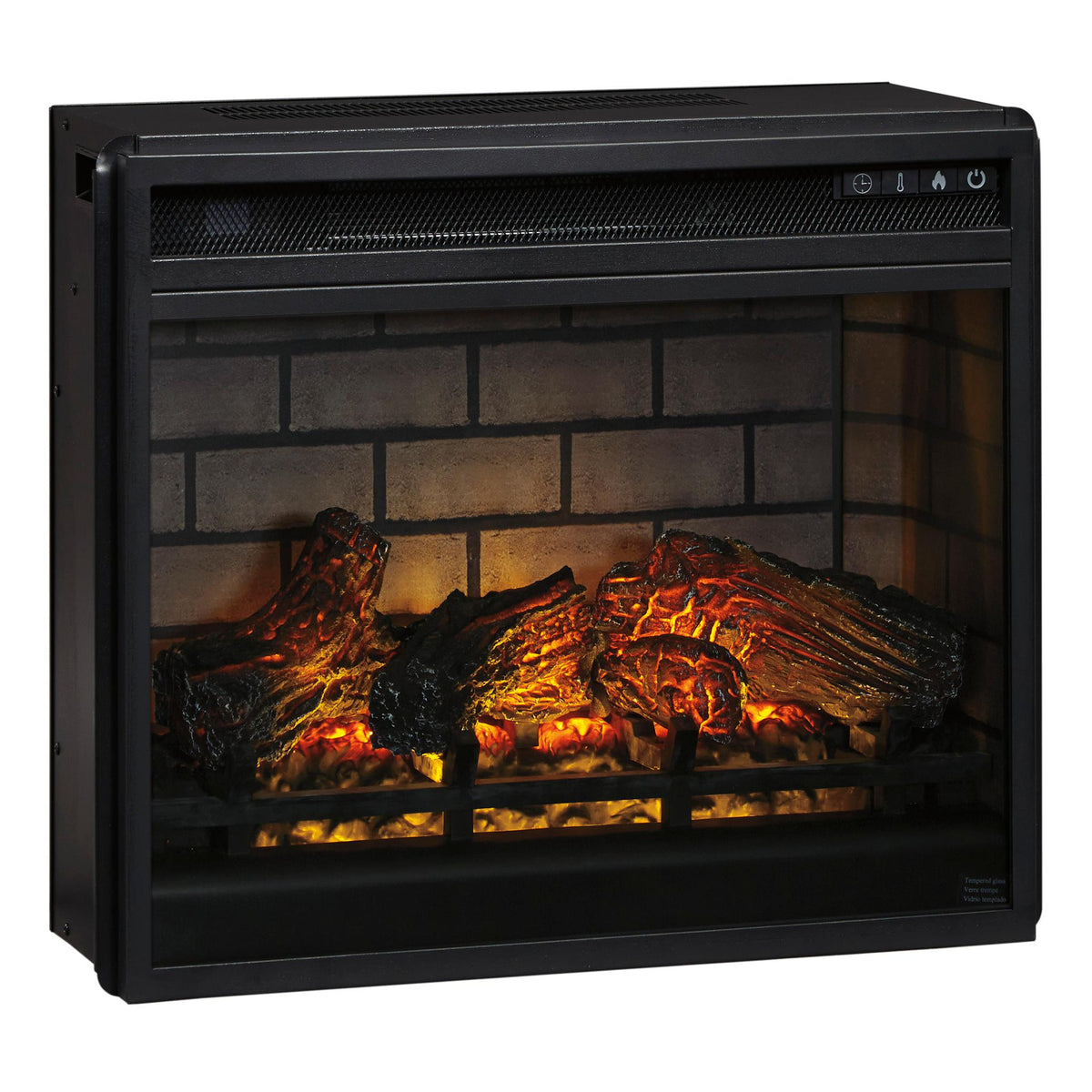 Signature Design by Ashley Entertainment Accessories Electric Fireplace Insert W100-101 IMAGE 2