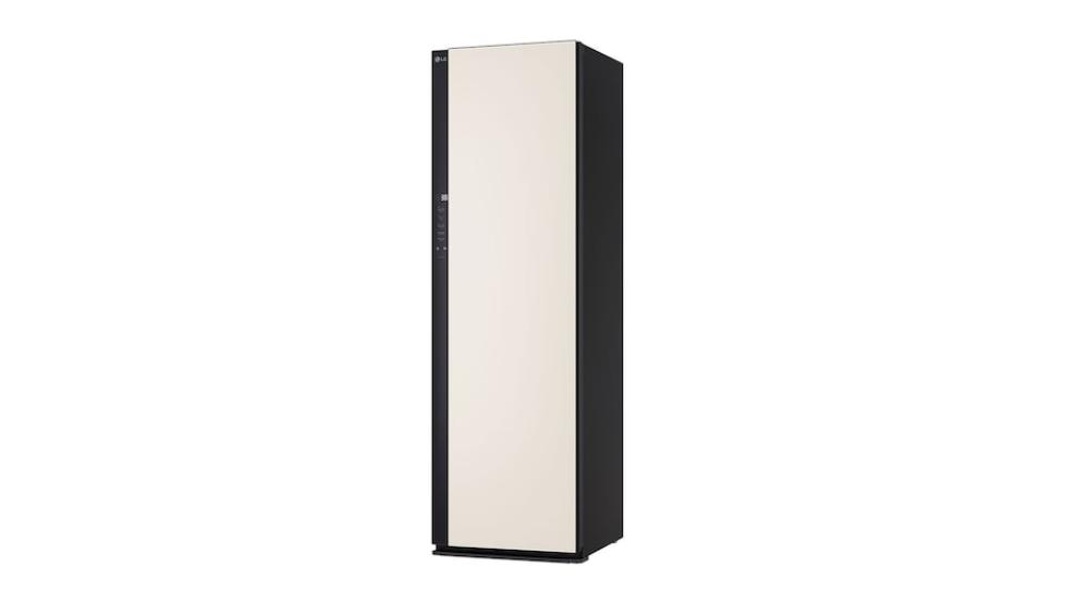 LG Styler Steam Closet with TrueSteam Technology and Dynamic MovingHanger |5 Hangers, Beige