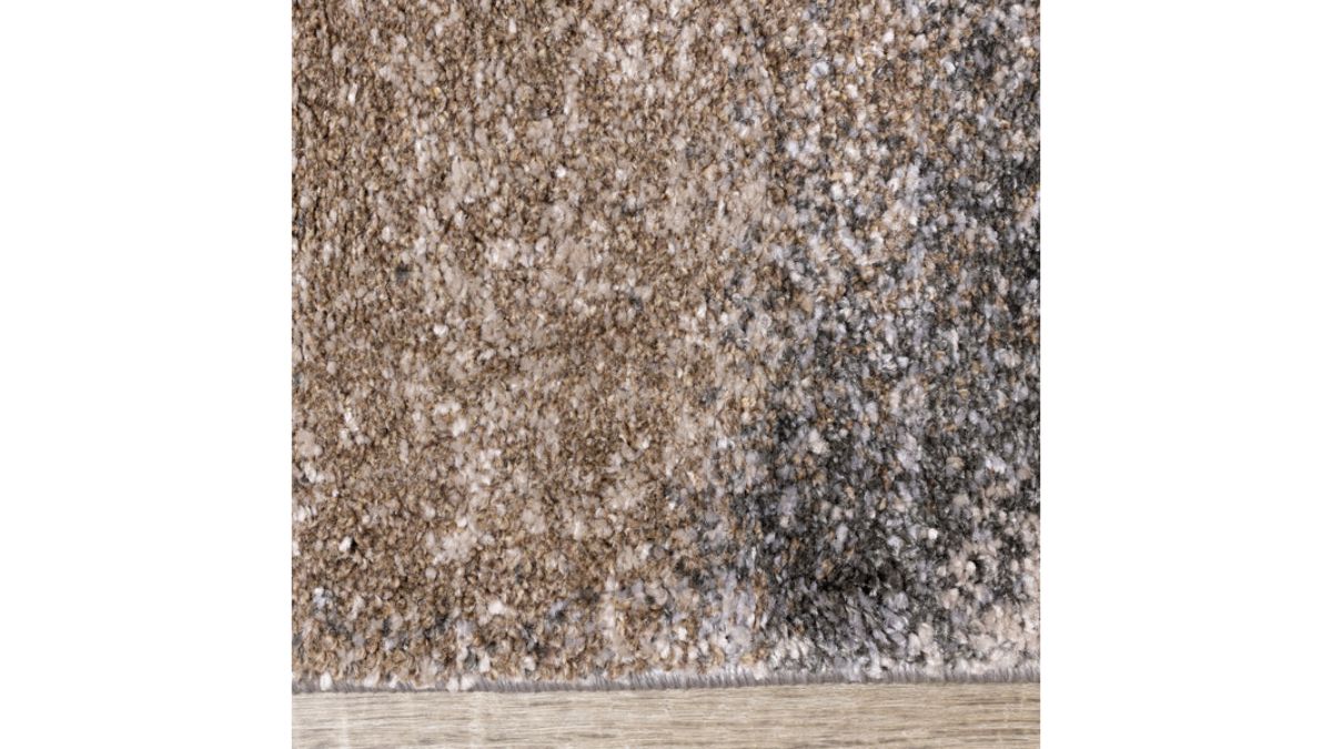 Breeze Blue Grey Simple Patches Rug