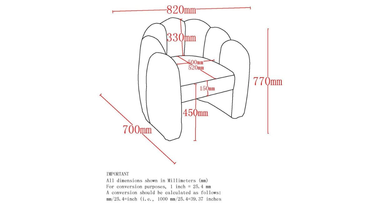 PANDORA ACCENT CHAIR