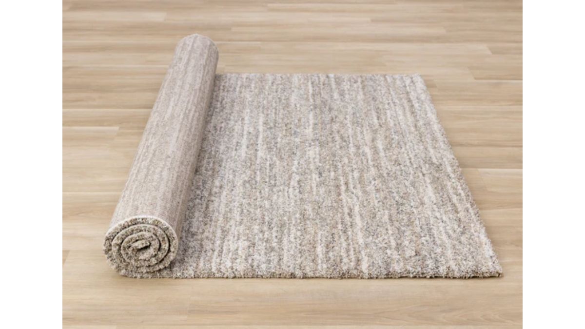 Marquis Grey White Brown Distressed Rug