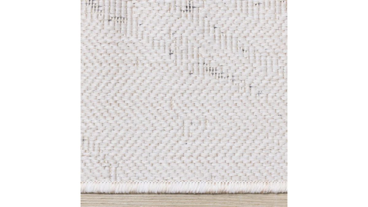 Bristol Reversible Grey Cream Marble Swirl Rug