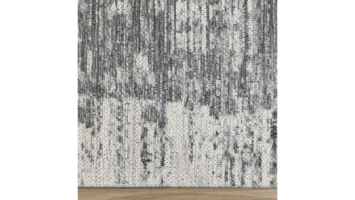 Cathedral Grey Faded Borders Rug