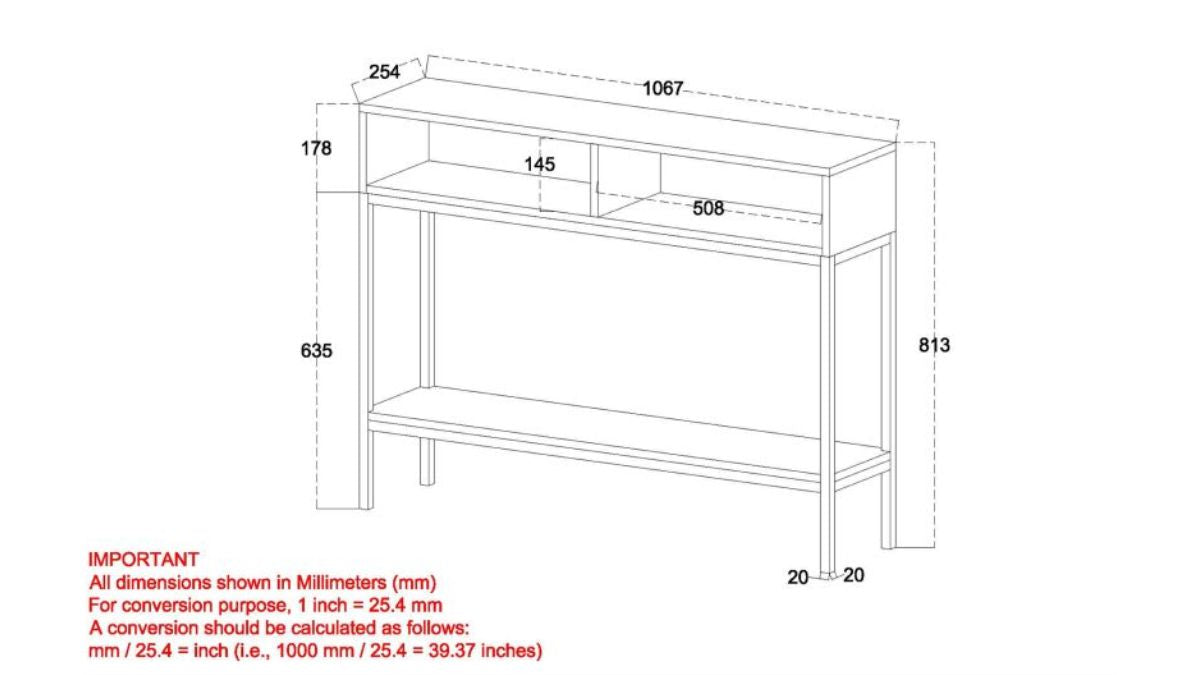OJAS CONSOLE TABLE