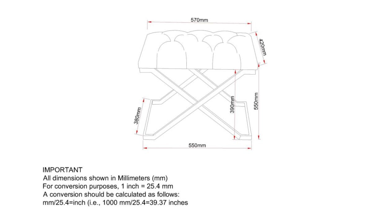 WORLDWIDE HOME FURNISHINGS RADA BENCH