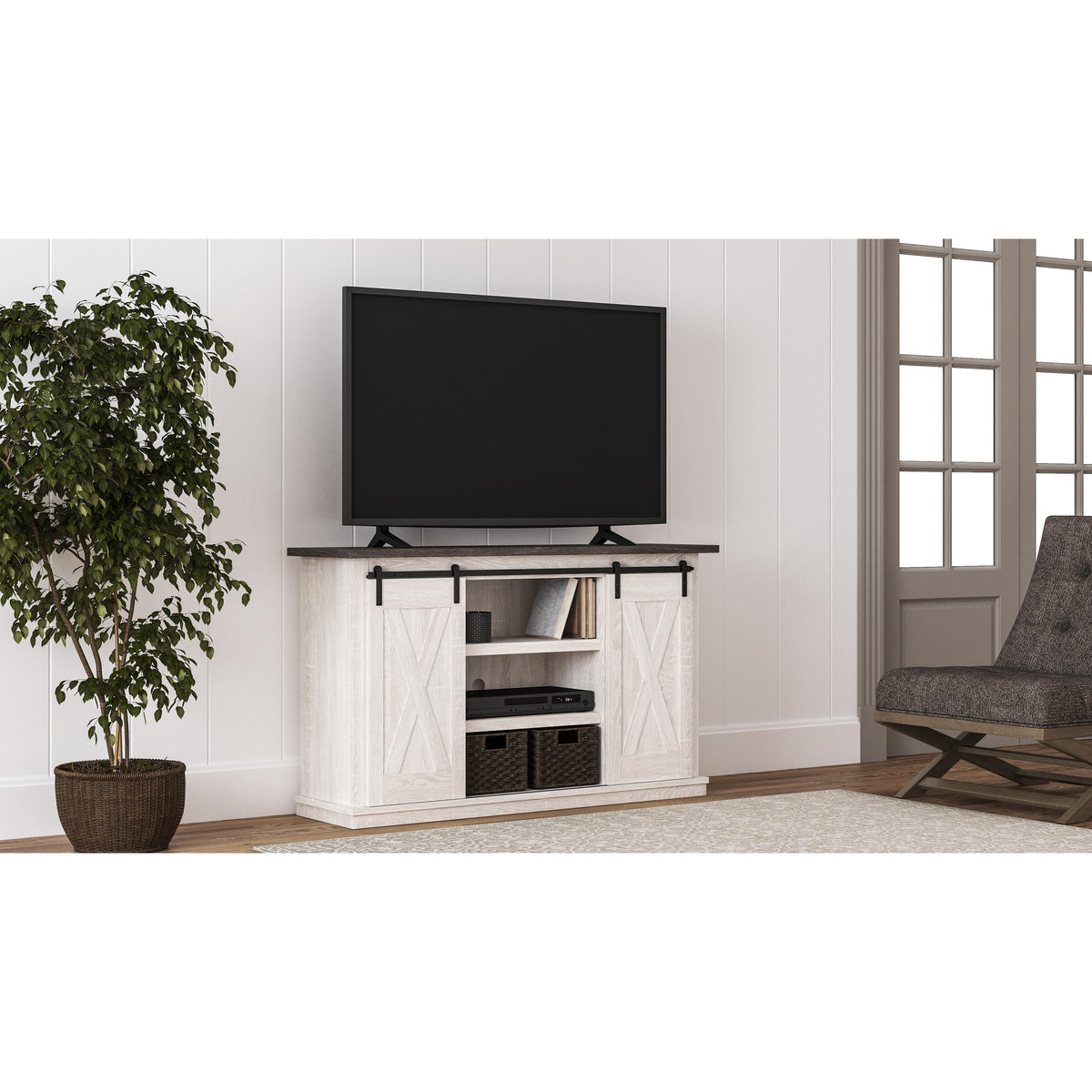 Signature Design by Ashley Dorrinson W287-48 Medium TV Stand IMAGE 6