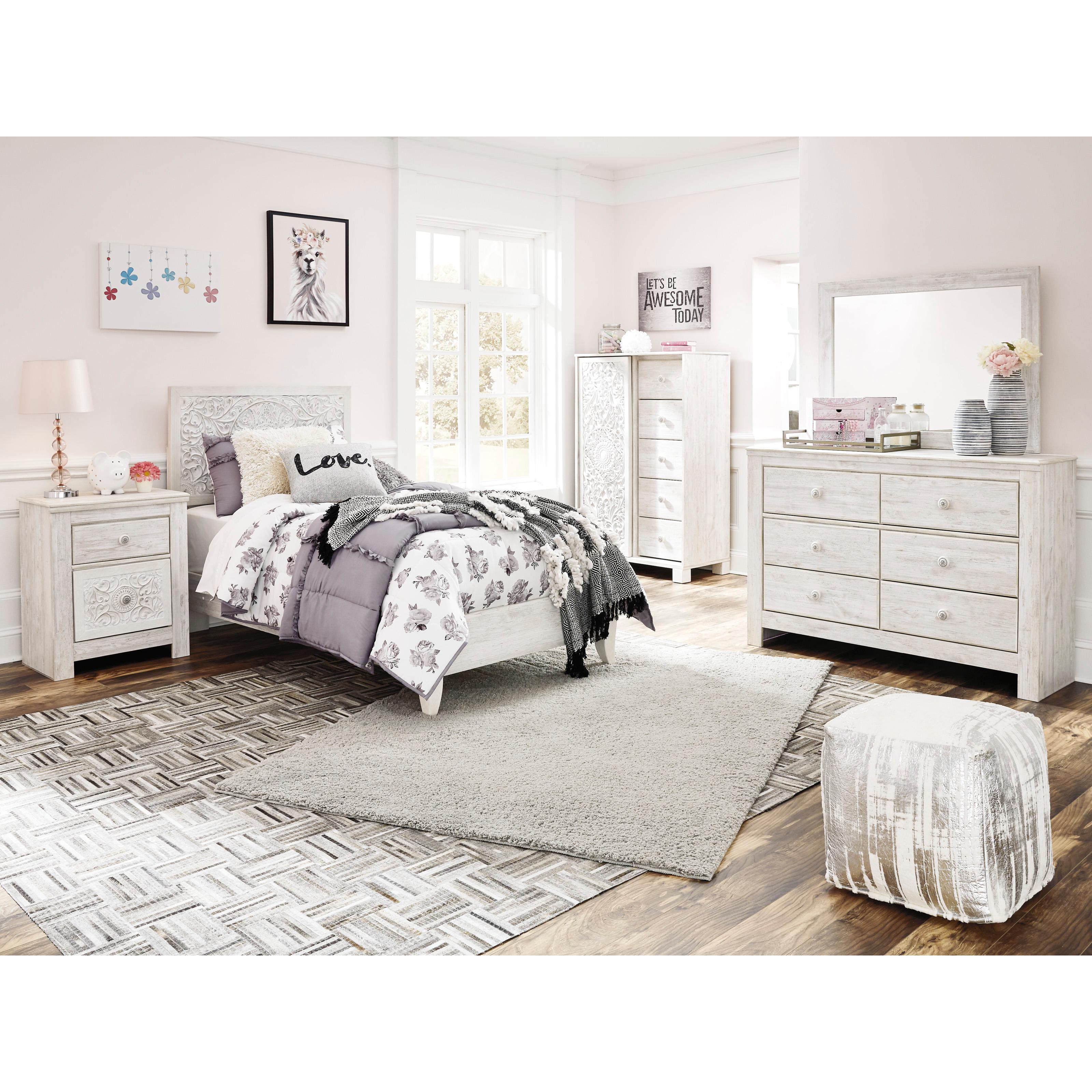 Signature Design by Ashley Paxberry B181-92 Two Drawer Night Stand IMAGE 9