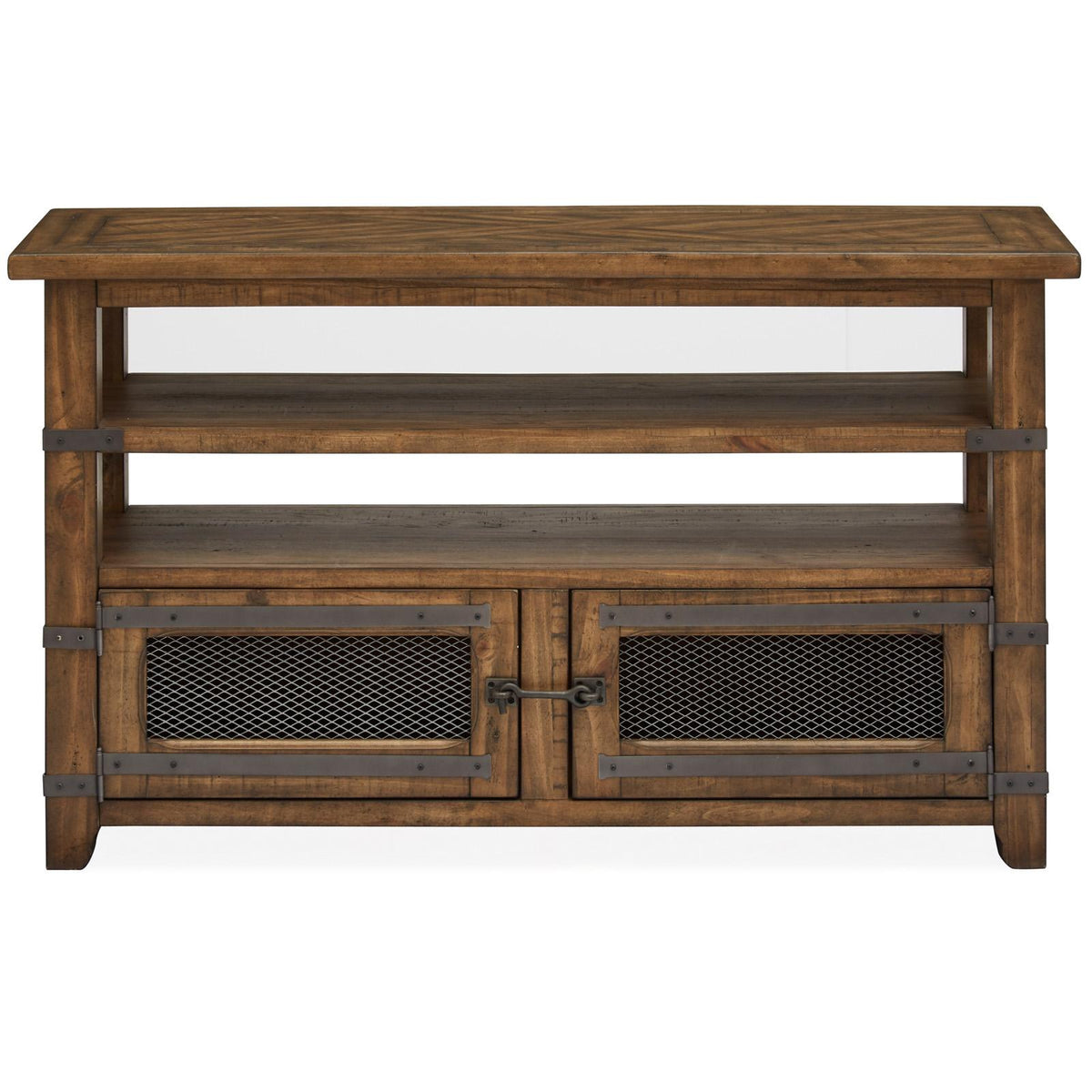 Magnussen Chesterfield T4717-73 Rectangular Sofa Table IMAGE 1