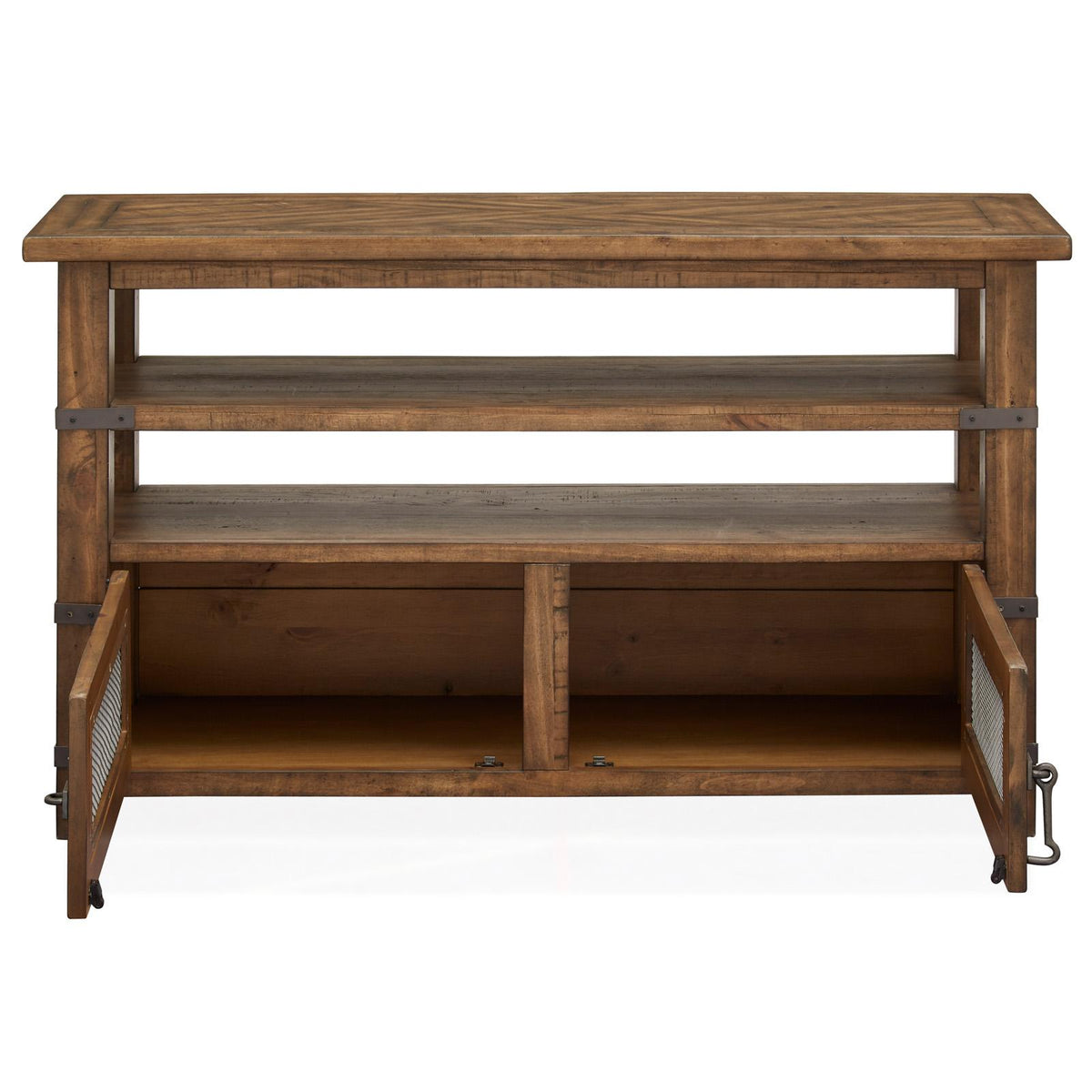 Magnussen Chesterfield T4717-73 Rectangular Sofa Table IMAGE 4