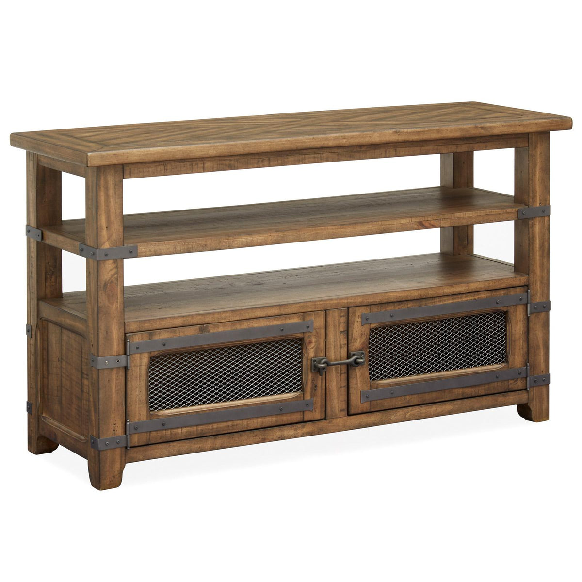 Magnussen Chesterfield T4717-73 Rectangular Sofa Table IMAGE 5
