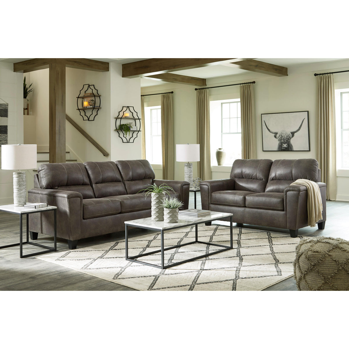Signature Design by Ashley Navi 9400235 Loveseat IMAGE 7