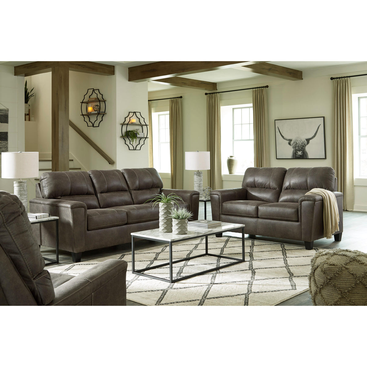 Signature Design by Ashley Navi 9400235 Loveseat IMAGE 8
