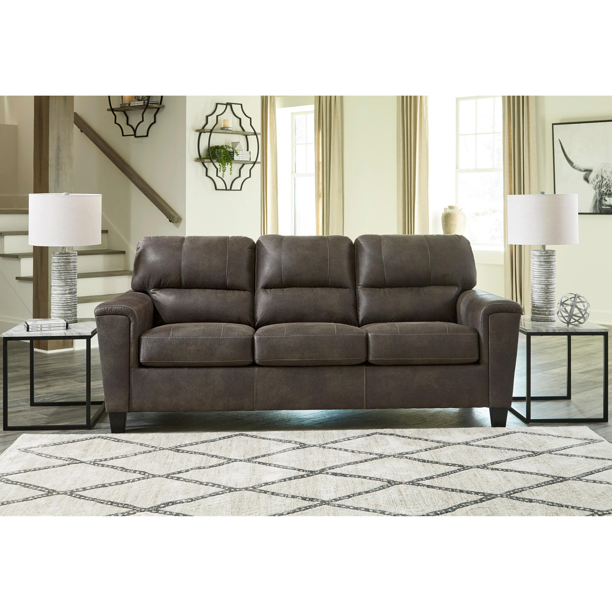Signature Design by Ashley Navi 9400239 Queen Sofa Sleeper IMAGE 5