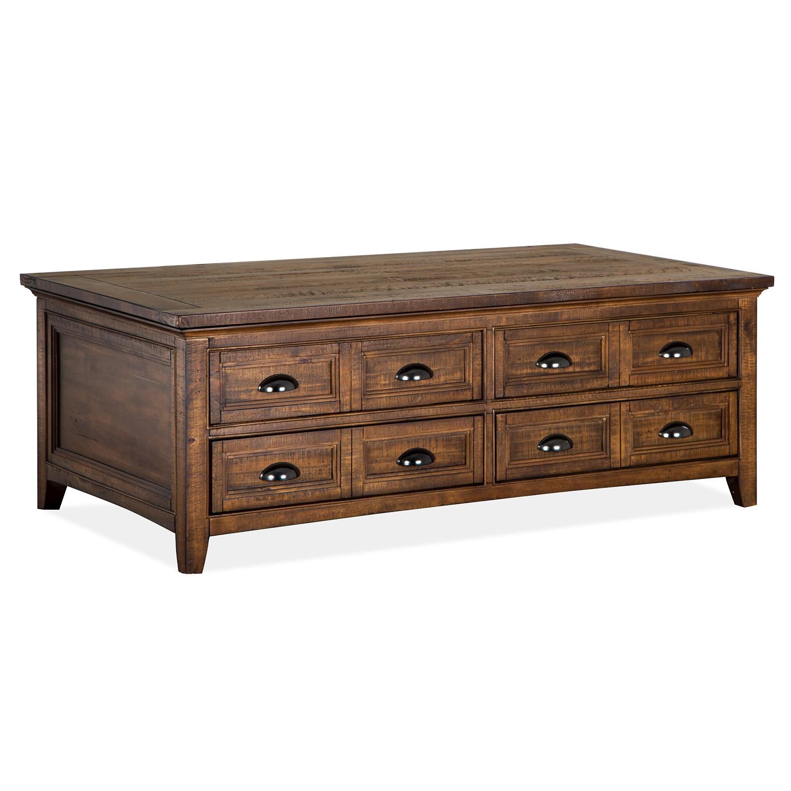 Magnussen Bay Creek T4398-50 Lift Top Storage Cocktail Table with Casters IMAGE 1