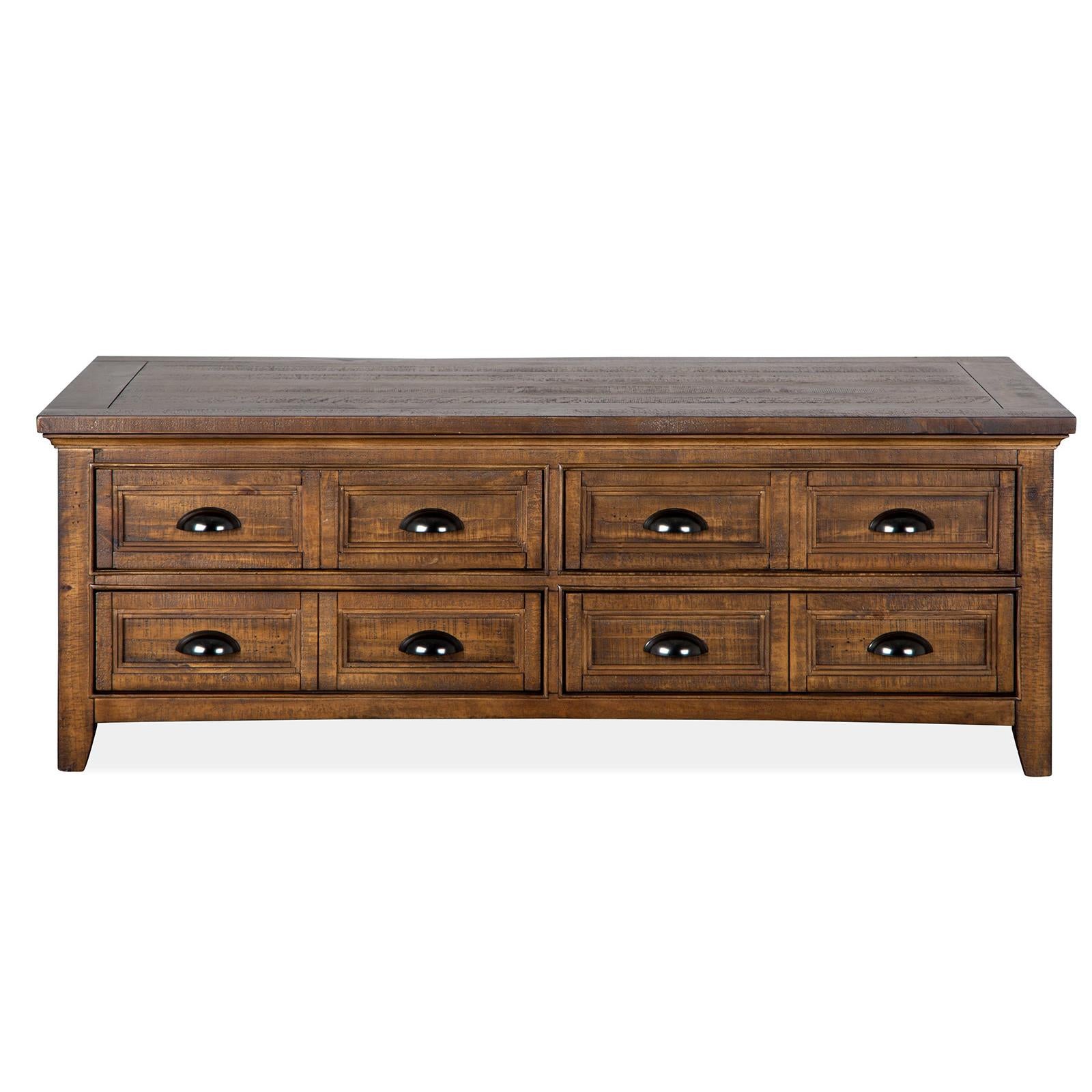 Magnussen Bay Creek T4398-50 Lift Top Storage Cocktail Table with Casters IMAGE 3