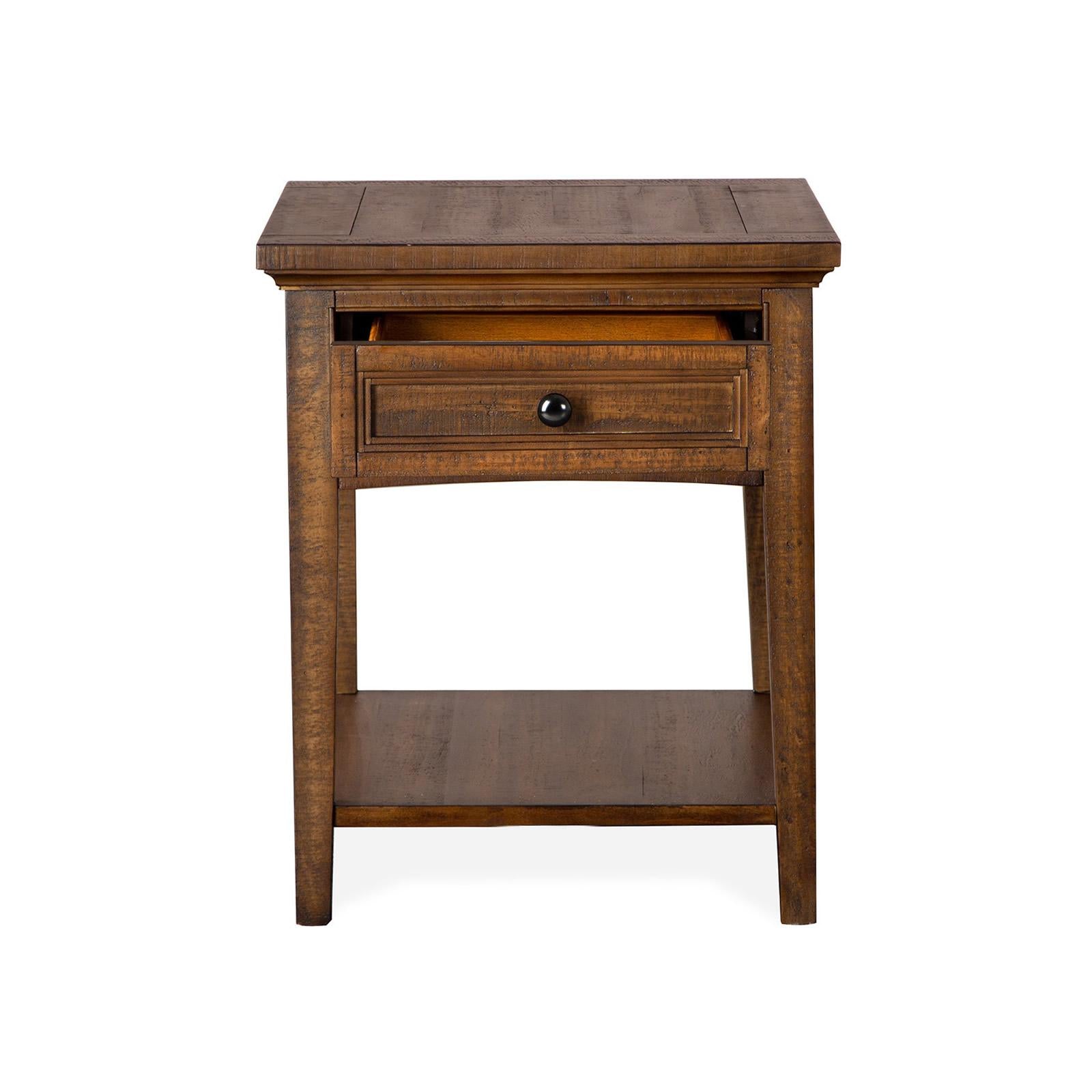 Magnussen Bay Creek T4398-03 Rectangular End Table IMAGE 2