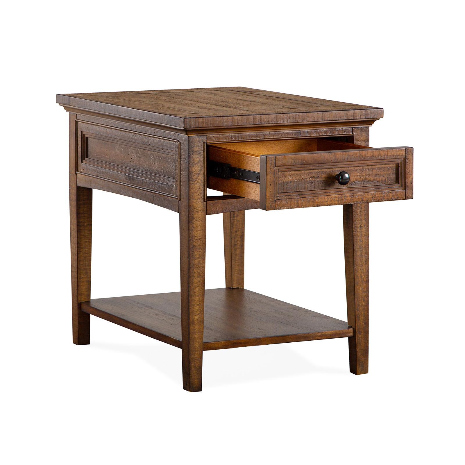 Magnussen Bay Creek T4398-03 Rectangular End Table IMAGE 3