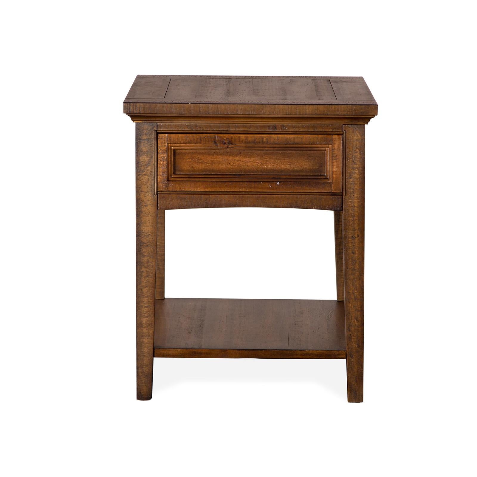 Magnussen Bay Creek T4398-03 Rectangular End Table IMAGE 6