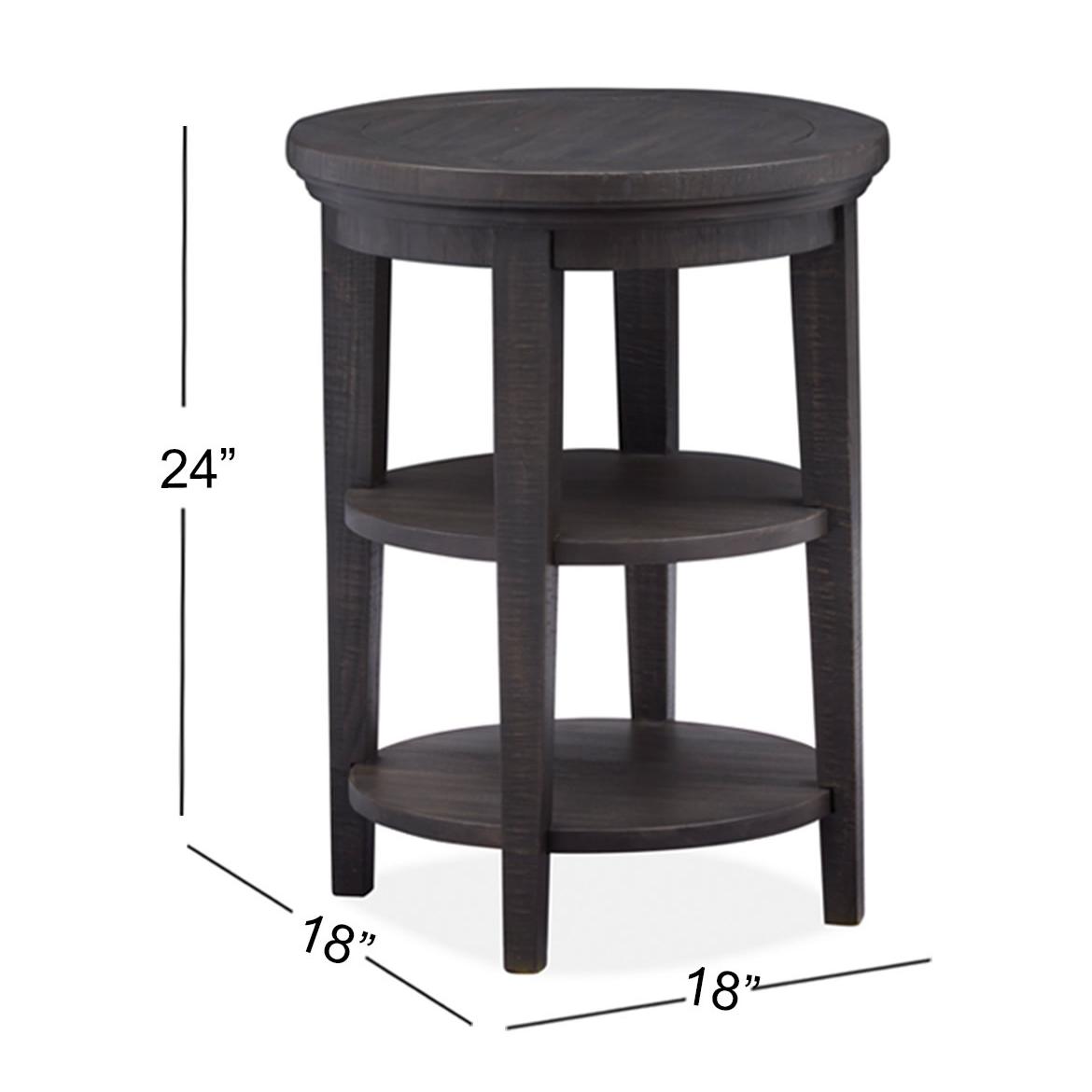 Magnussen Westley Falls T4399-35 Round Accent End Table IMAGE 6