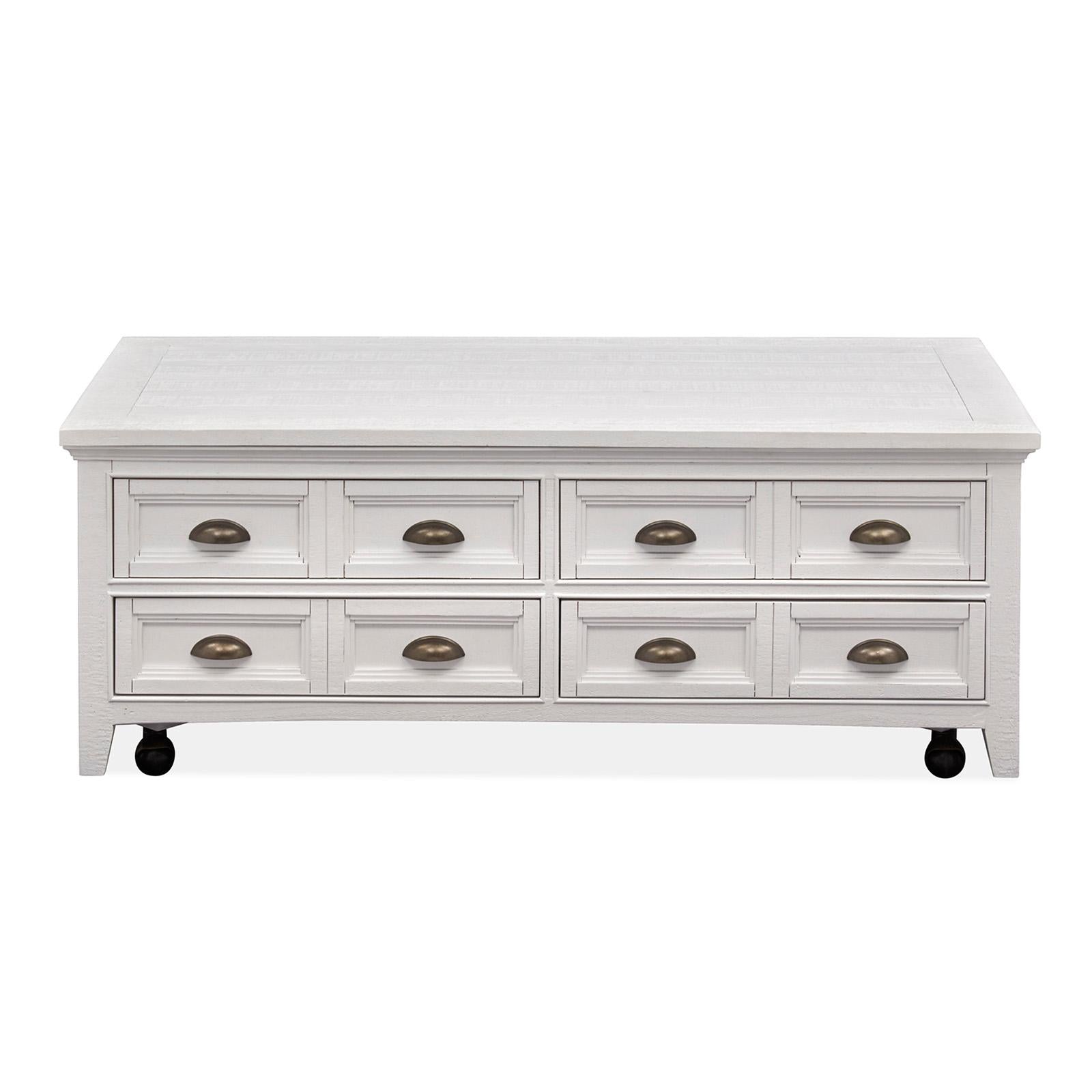 Magnussen Heron Cove T4400-50 Lift Top Storage Cocktail Table with Casters IMAGE 2