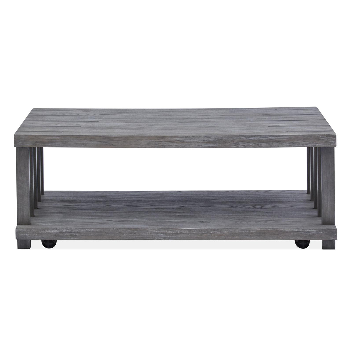 Magnussen Eldridge T4917-43 Rectangular Cocktail Table with Casters IMAGE 2