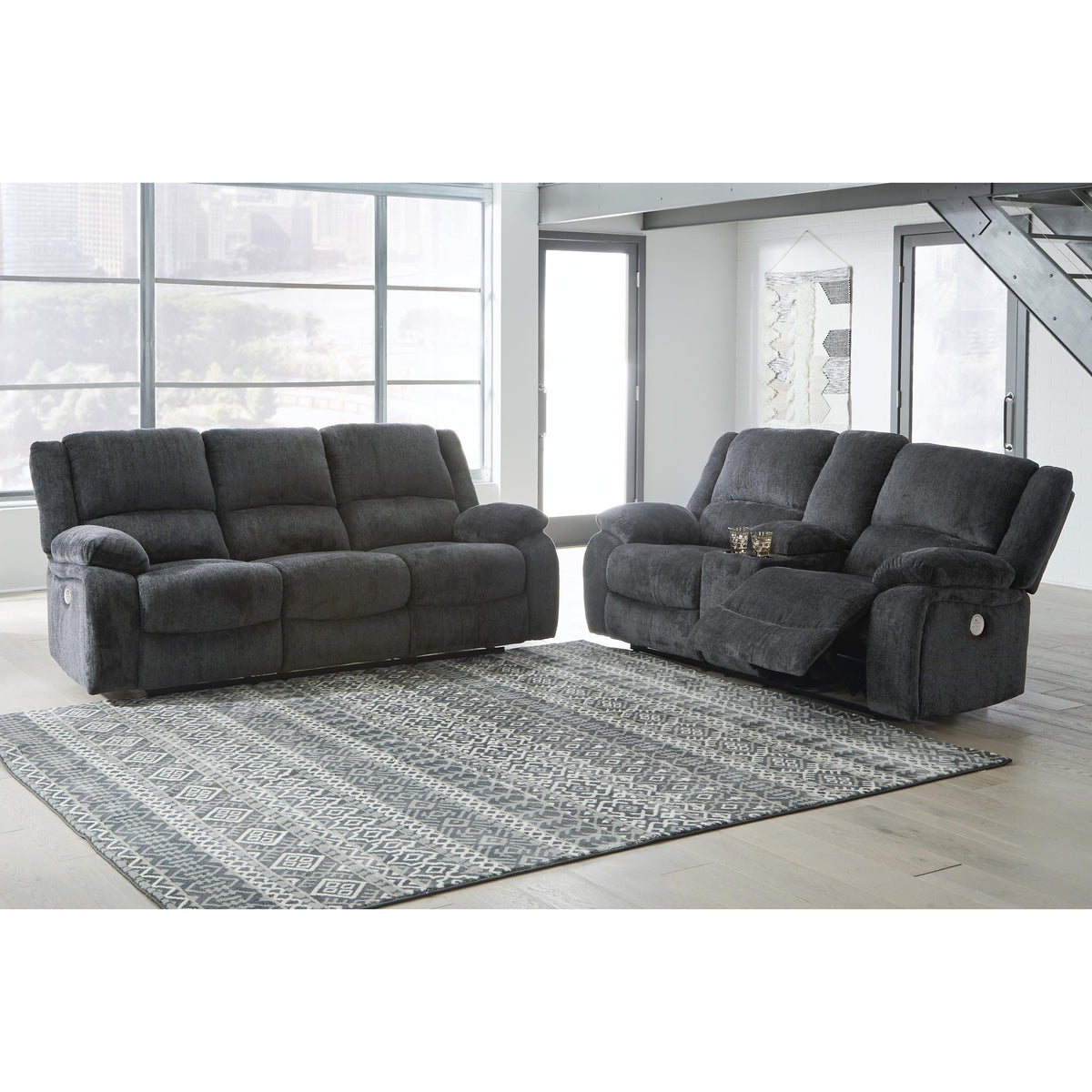 Signature Design by Ashley Draycoll 7650487 Reclining Power Sofa IMAGE 6