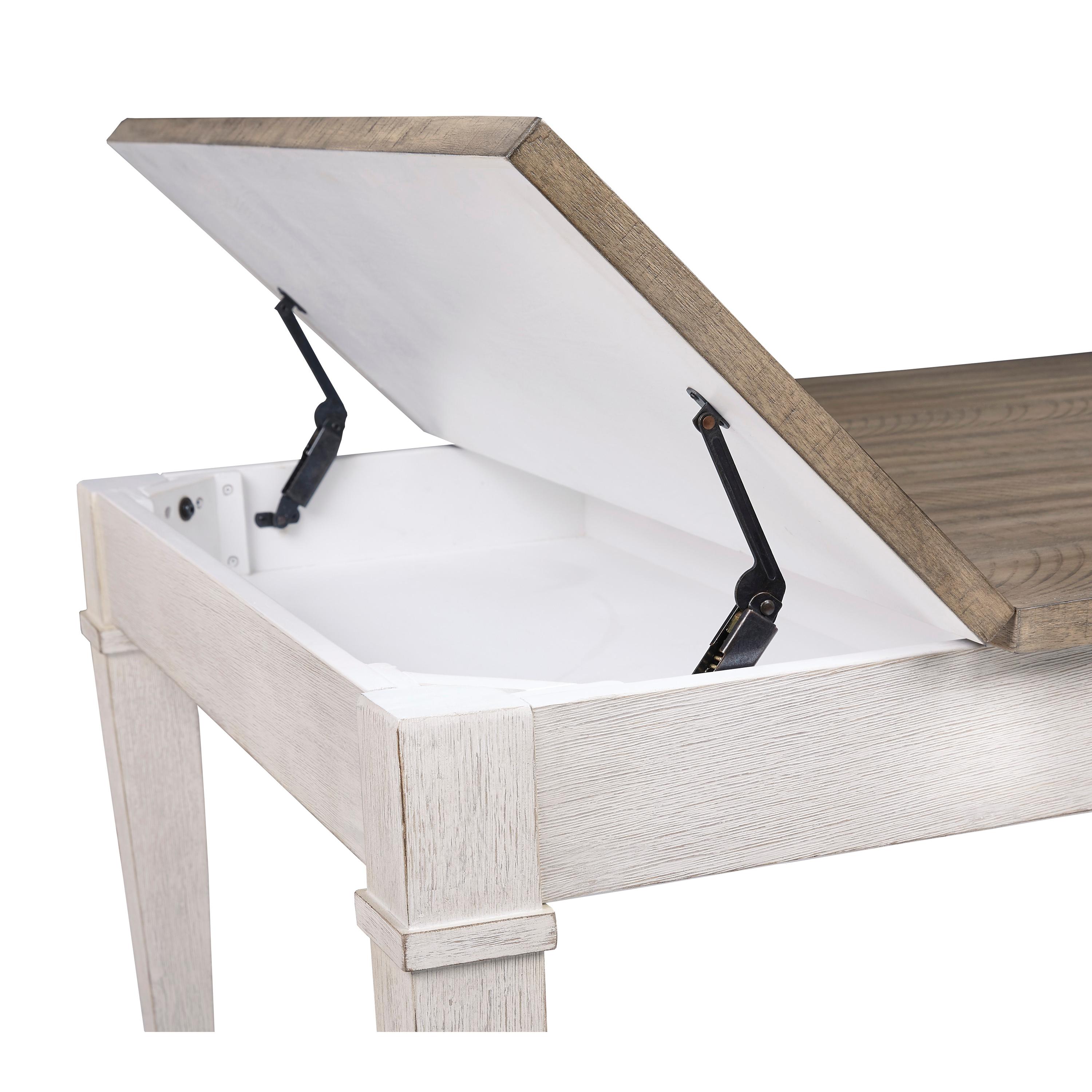 Signature Design by Ashley Skempton D394-25 Rectangular Dining Room Table with Storage IMAGE 6