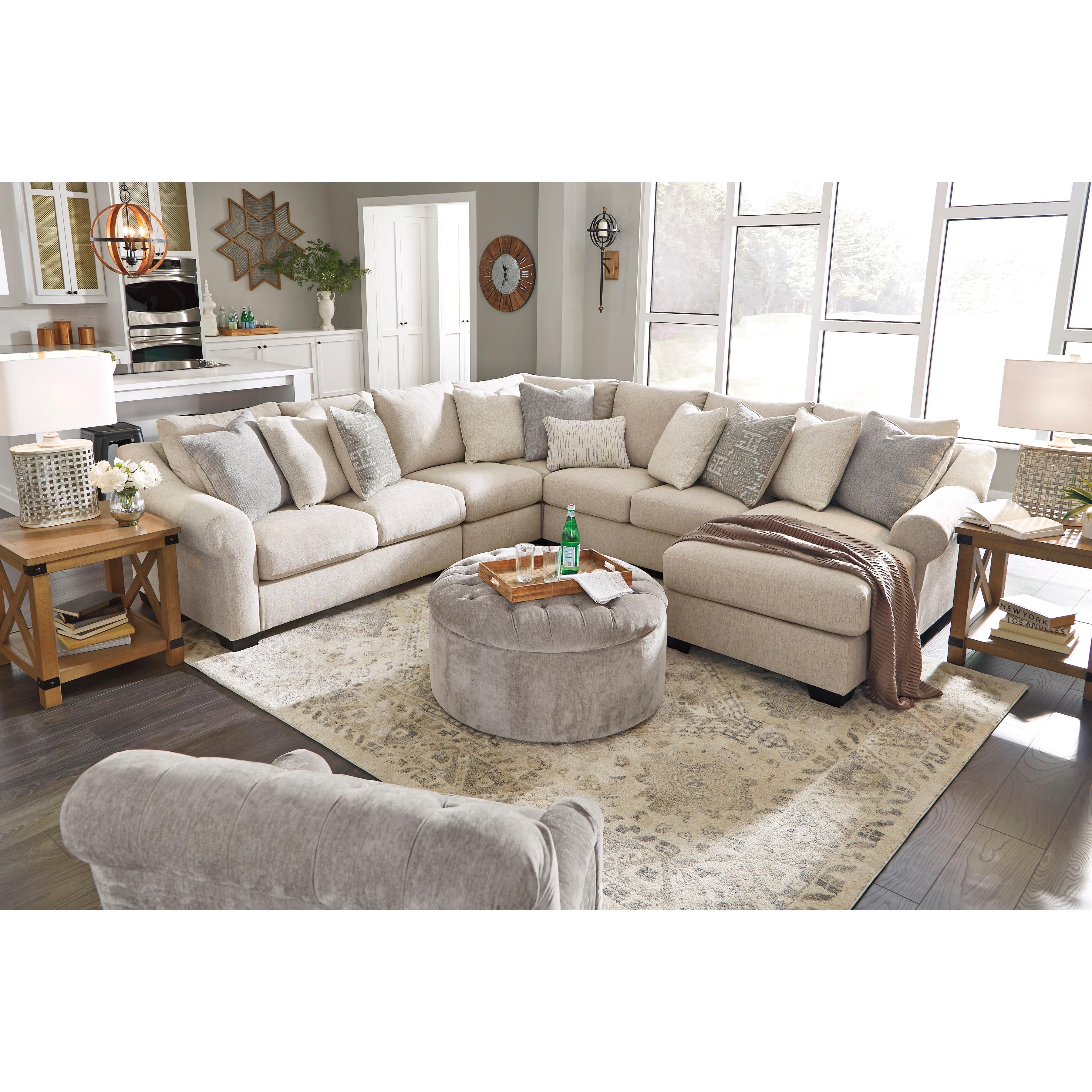 Ashley Carnaby 1240408 Oversized Accent Ottoman IMAGE 4