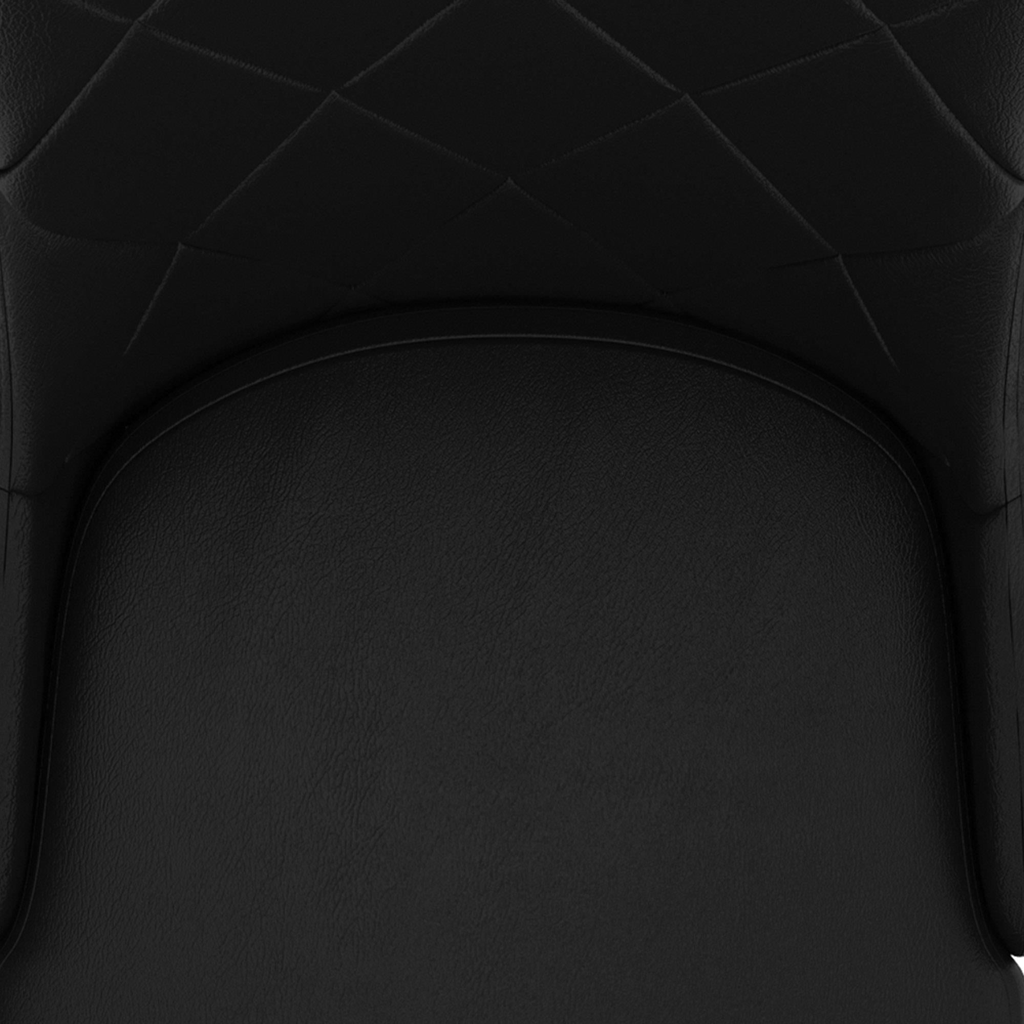 !nspire Devo 202-087BK Dining Chair - Black and Chrome IMAGE 6