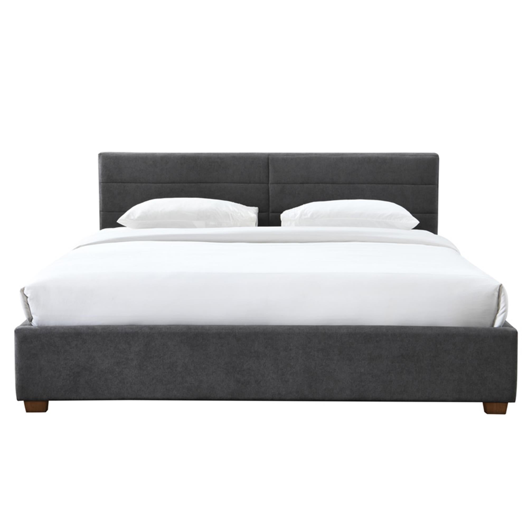 !nspire Emilio 101-633K-CH 78" King Platform Bed w/Drawers - Charcoal IMAGE 3