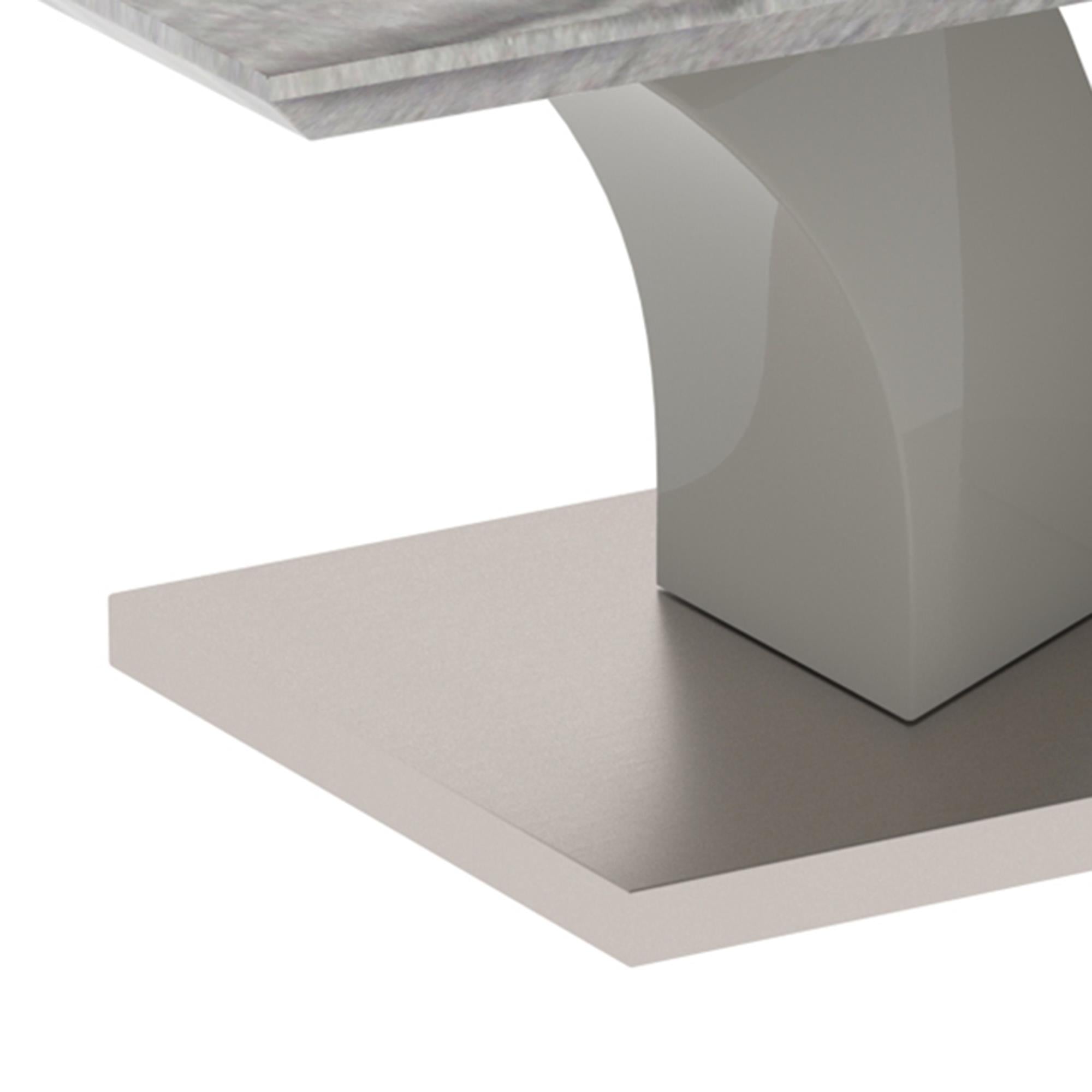 !nspire Napoli 301-545GY Coffee Table - Light Grey IMAGE 6