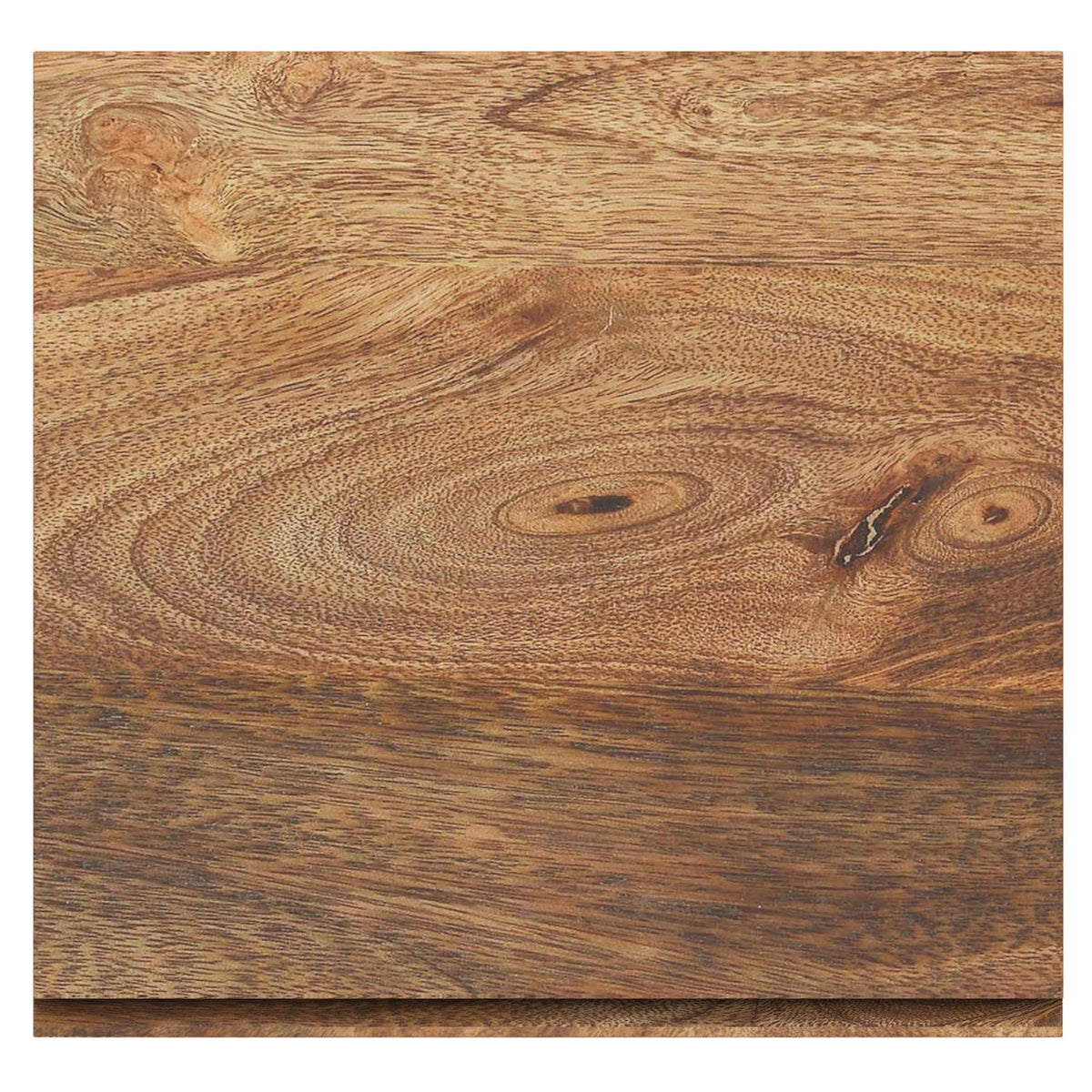 !nspire Ojas 501-513NT Accent Table - Natural Burnt and Black IMAGE 5