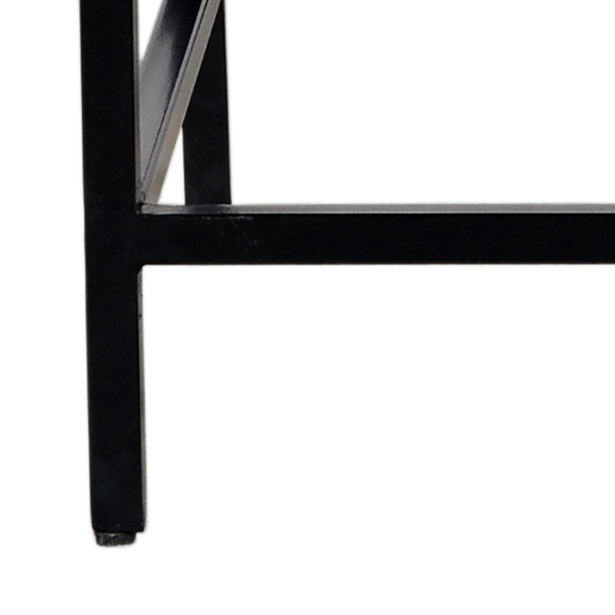 !nspire Ojas 501-513NT Accent Table - Natural Burnt and Black IMAGE 7