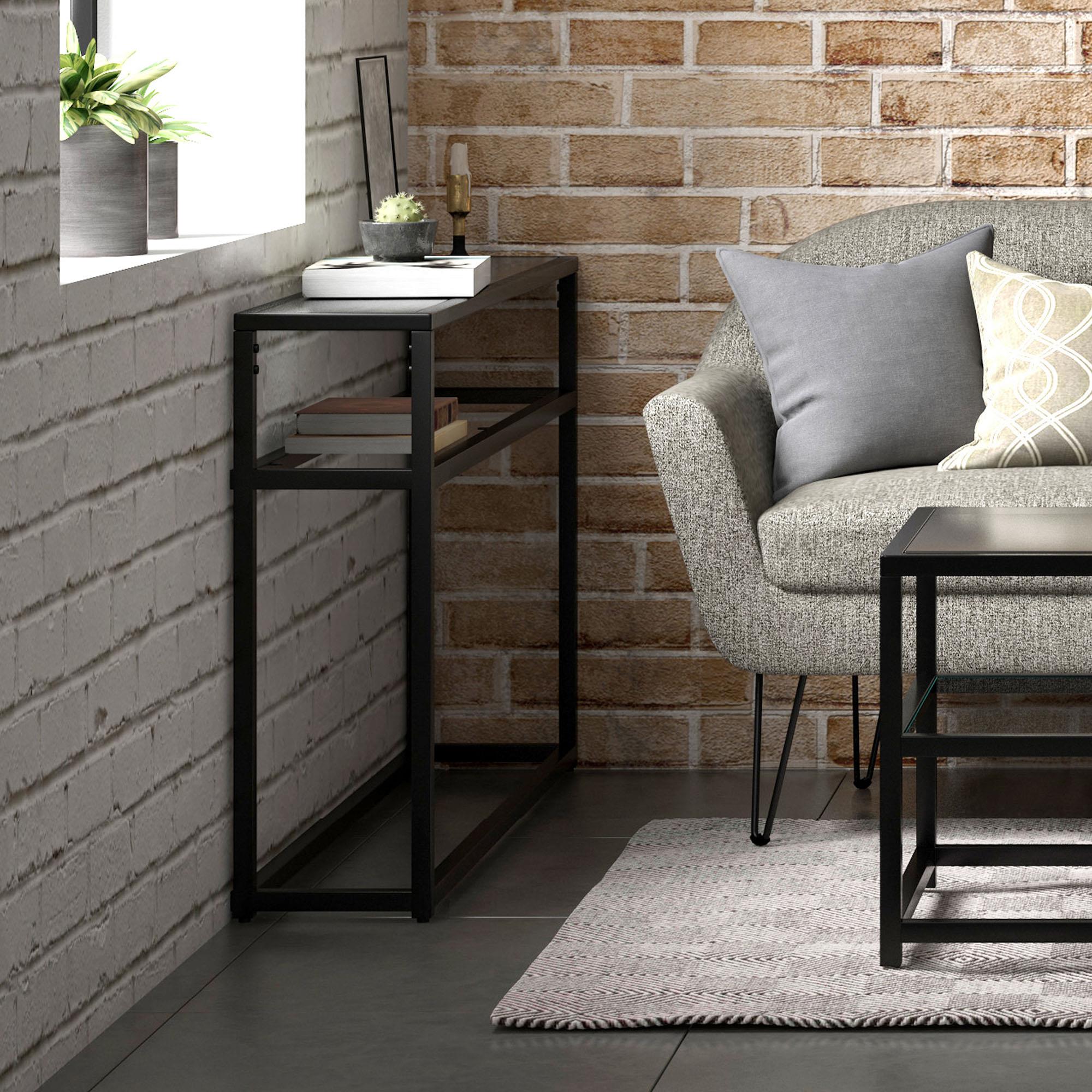 !nspire Quinn 502-524BK Console Table - Black IMAGE 2