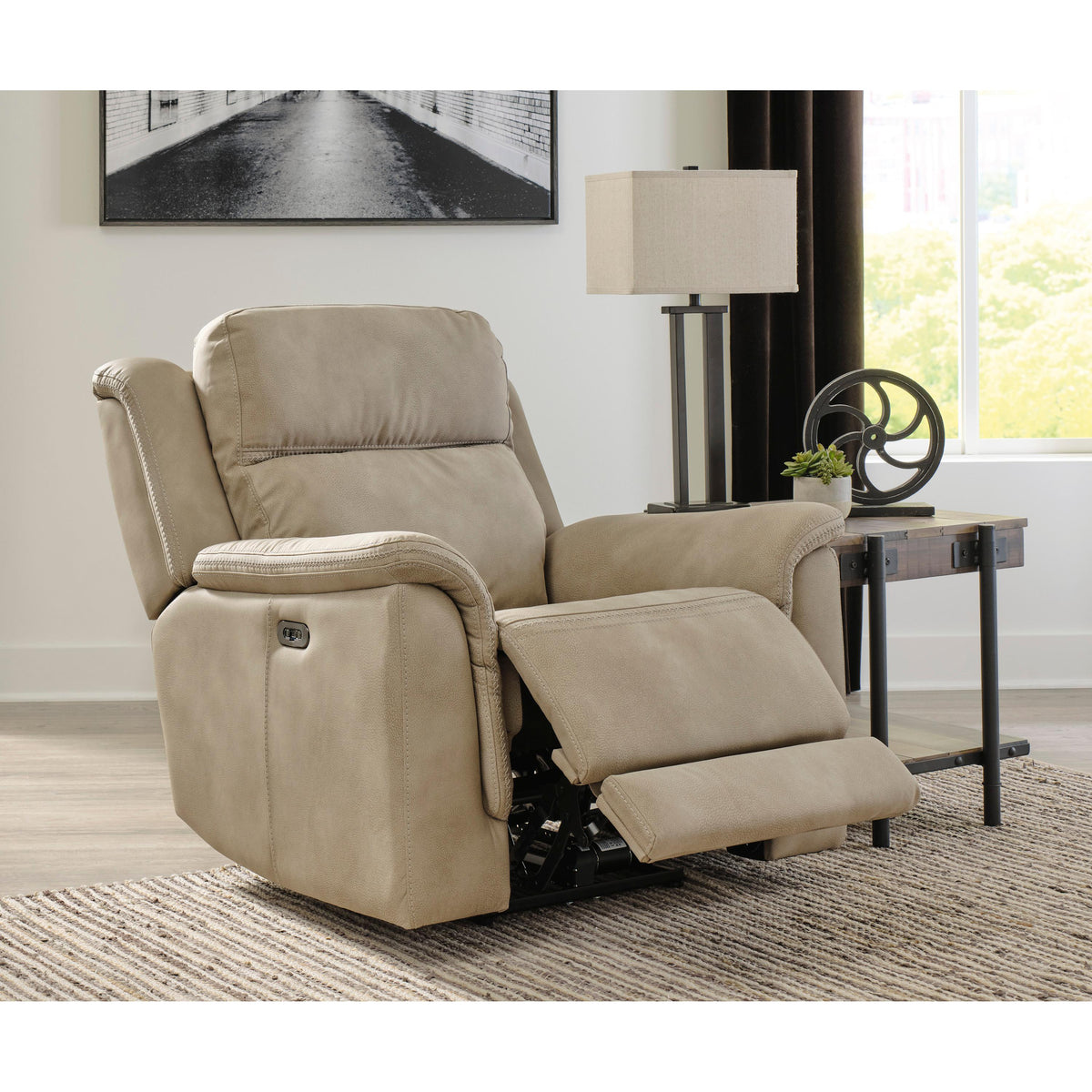 Signature Design by Ashley Next-Gen Durapella 5930213 Power Recliner with Adjustable Headrest IMAGE 7