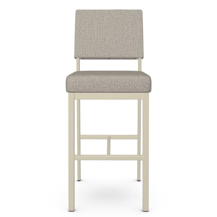 Amisco Mathilde 40340-30/68HT Pub Height Stool - Vanilla/Shiitake IMAGE 2