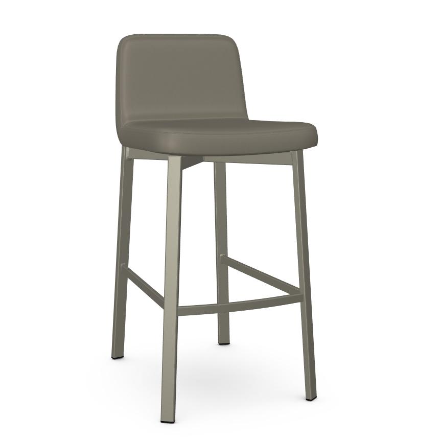 Amisco Waverly 40353-30/56DD Pub Height Stool - Titanium/Stratus IMAGE 1