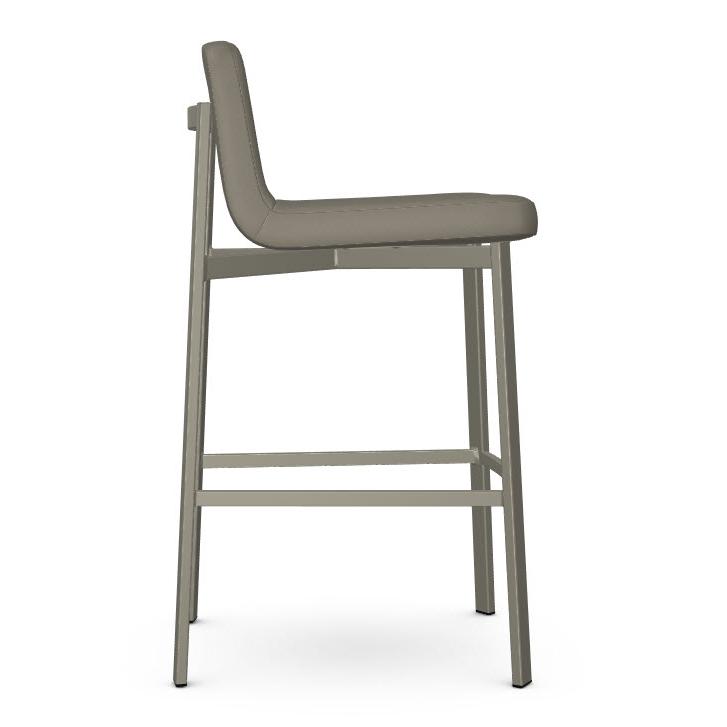 Amisco Waverly 40353-30/56DD Pub Height Stool - Titanium/Stratus IMAGE 3